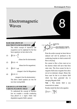 Electromagnetic Waves Notes