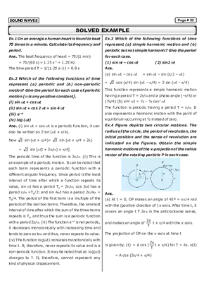 Sound Waves Solved Example