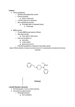 Fentanyl Effects
