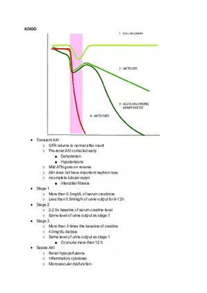 KDIGO - Lecture Note