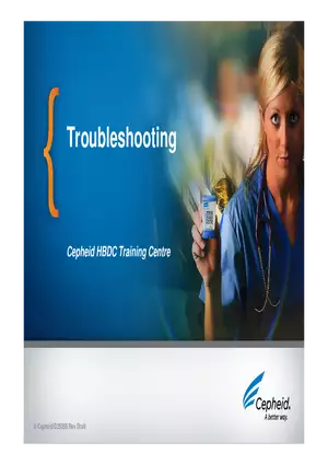 Troubleshooting Gene Expert Machine