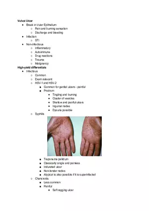 Vulval Ulcer