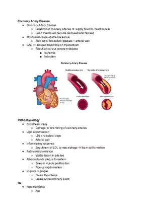 Coronary Artery Disease