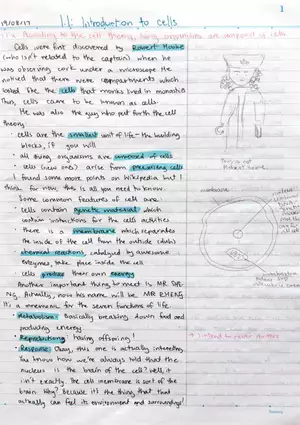 1.1 Introduction to Cells