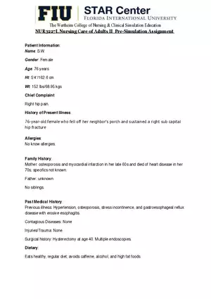 MSurg 2 Week 2 Prework SW