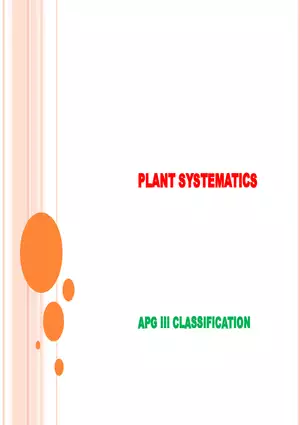 APG III Classification