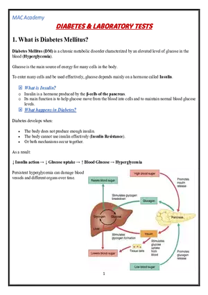 Diabetes & Laboratory Tests