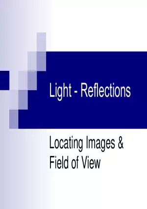 Light - 04 - Reflection - Field of View