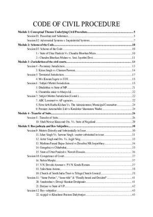 Code Of Civil Procedure