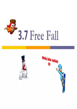 Kinematics - 5 - Free Fall