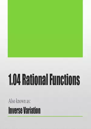 1.04A - Rational Intro and Basic Function
