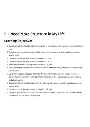 I Need More Structure in My Life